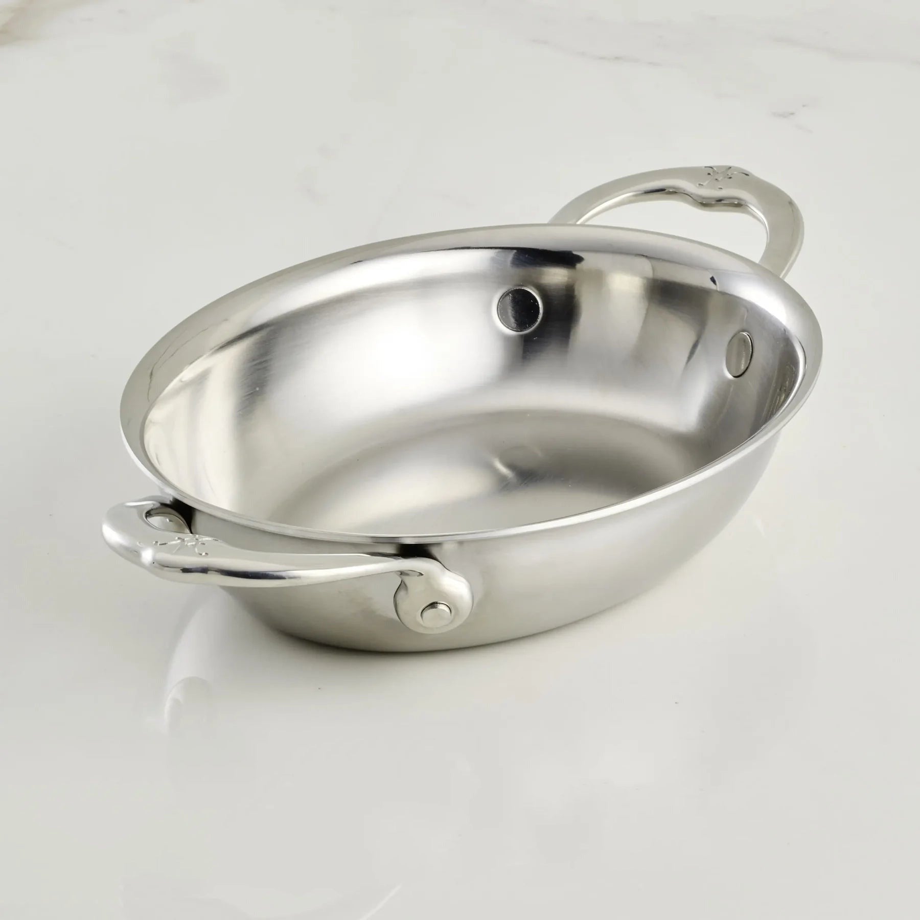 Hestan Tri-Ply Oval Au Gratin, 8.5" x 6"