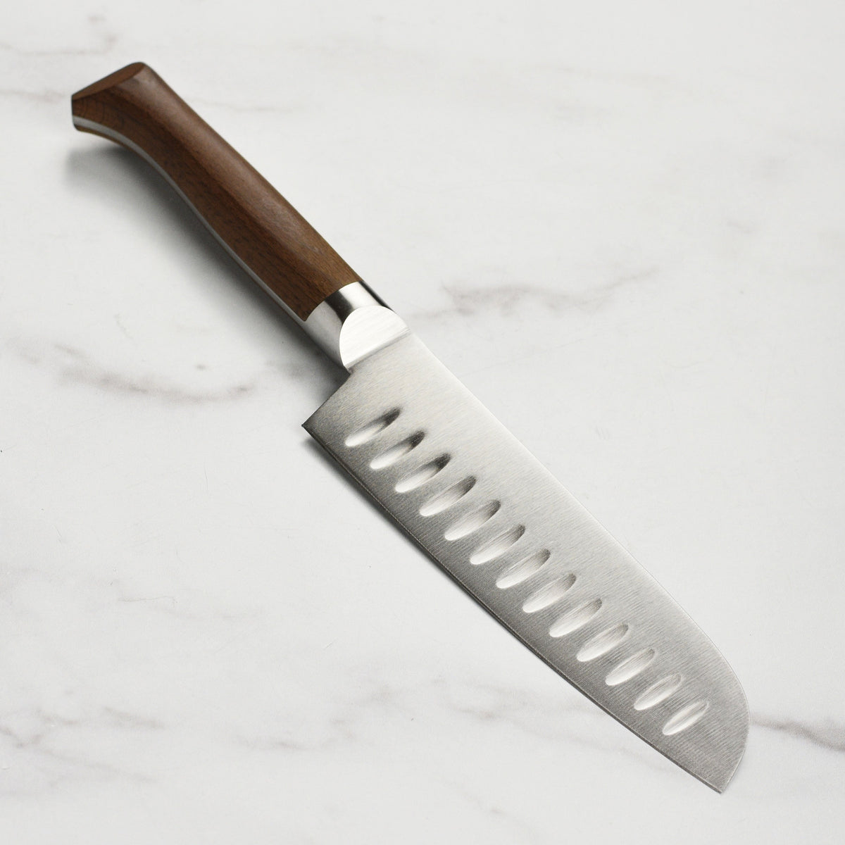Opinel Forged 1890 7" Hollow Edge Santoku Knife