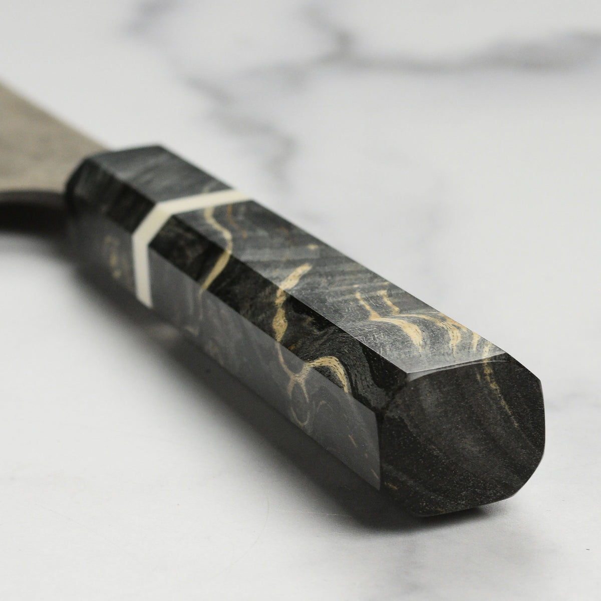 Nigara Ginsan Kurozome Damascus 7" Bunka
