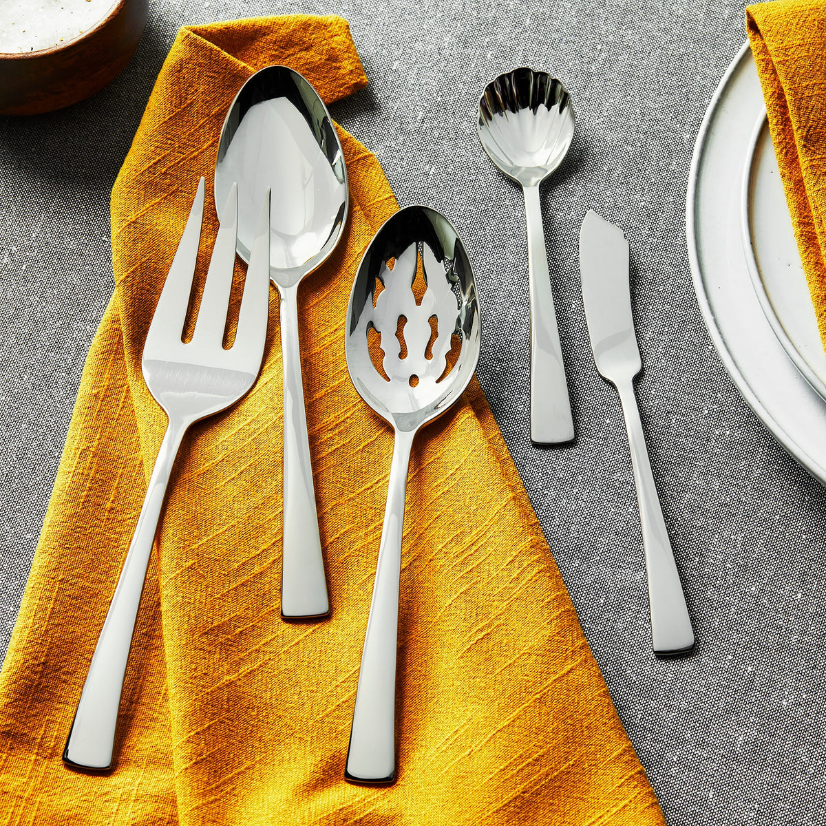 Zwilling Bellasera 45 Piece Stainless Steel Flatware Set, Polished