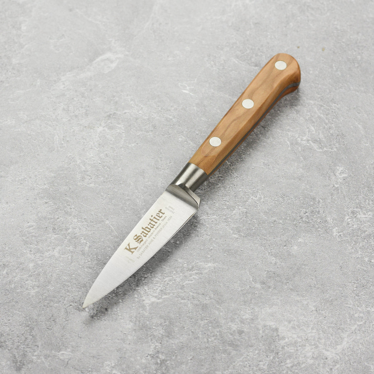 K Sabatier Olive Wood 2.75" Paring Knife
