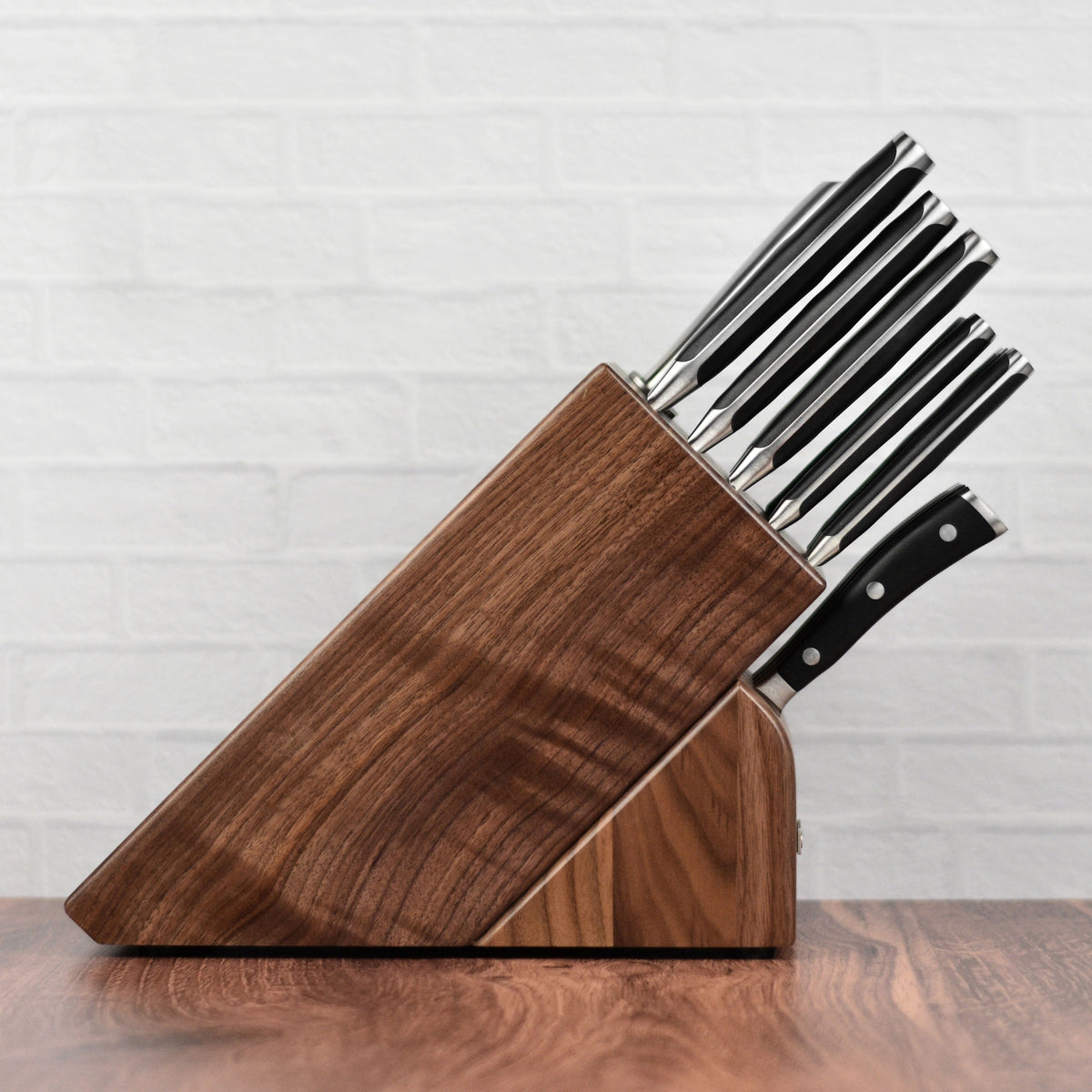 Wusthof Classic Ikon 16 Piece Walnut Knife Block Set